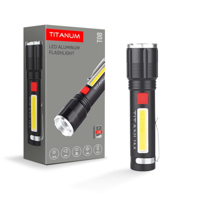 Портативний світлодіодний ліхтарик TITANUM TLF-T08 700Lm 6500K, Titanum, 27323
