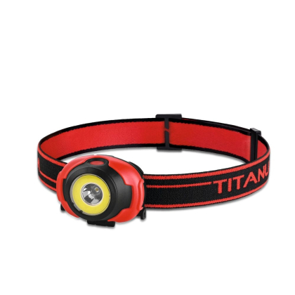 Налобний світлодіодний ліхтарик TITANUM TLF-H02 100Lm 6500K, Titanum, 27325