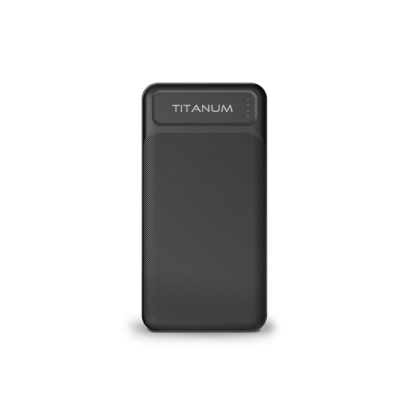 Повербанк TITANUM 912 Black 10000mAh, Titanum, 27354