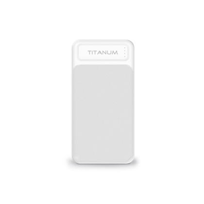 Повербанк TITANUM 912 White 10000mAh, Titanum, 27355