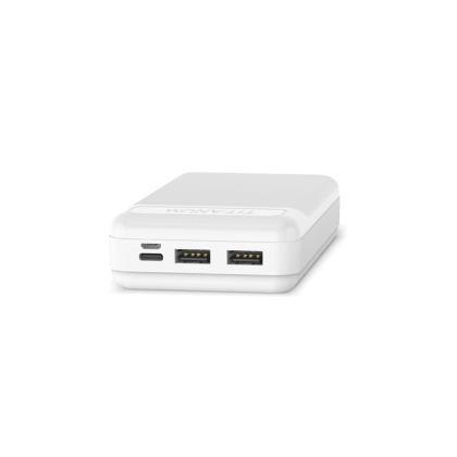 Повербанк TITANUM 913 White 20000mAh, Titanum, 27357