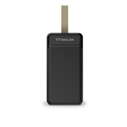 Повербанк TITANUM 914 Black 30000mAh, Titanum, 27358