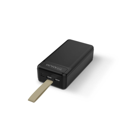Повербанк TITANUM 914 Black 30000mAh, Titanum, 27358