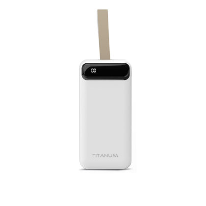 Повербанк TITANUM 741 White 50000mAh, Titanum, 27361