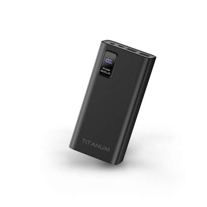 Повербанк TITANUM 728S 30000mAh 22.5W Black, Titanum, 27364