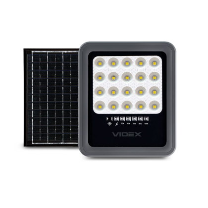 LED прожектор автономний VIDEX 500Lm 5000K, Videx, 27409