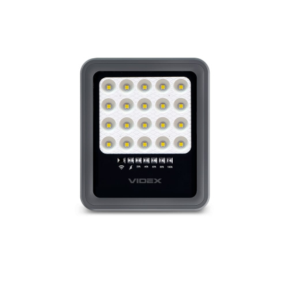 LED прожектор автономний VIDEX 500Lm 5000K, Videx, 27409