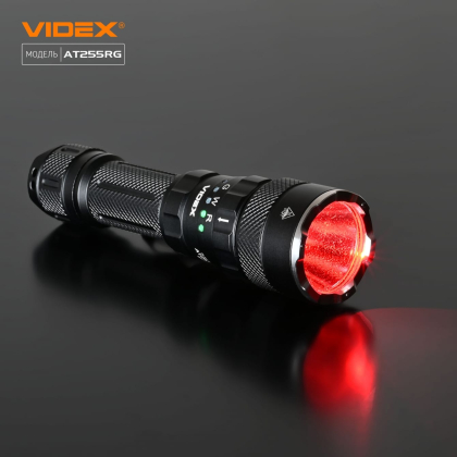 Тактичний світлодіодний ліхтарик VIDEX VLF-AT255RG 2000Lm 5000K, Videx, 27427