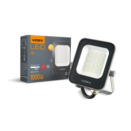 LED прожектор VIDEX F3e 1000Lm 5000K AC/DC 12-48V, Videx, 27465