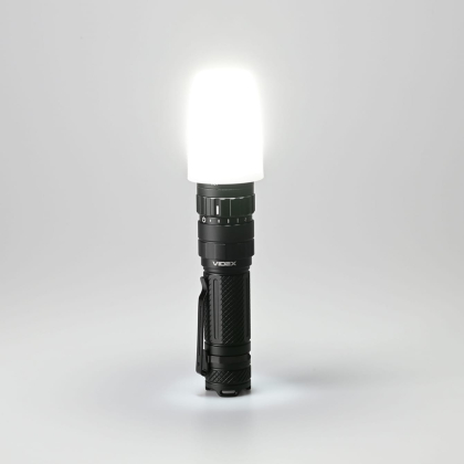Дифузор (розсіювач світла) VIDEX VLF-ADF-02W до ліхтарика, Videx, 27473