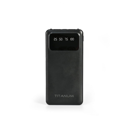 Повербанк 10000mAh TITANUM OL21 Black, Titanum, 27478