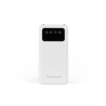 Повербанк 20000mAh TITANUM OL22 White, Titanum, 27481