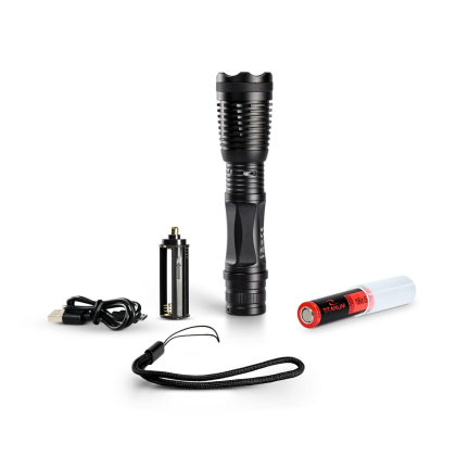 Портативний світлодіодний ліхтарик TITANUM TLF-T12 350Lm 5000K Black, Titanum, 27511