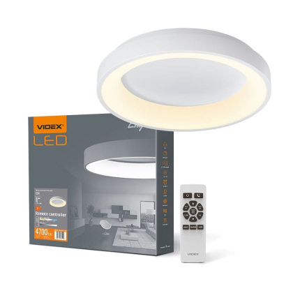 LED світильник VIDEX EDGE-RC-72W-WHITE (VLE-ERC-72W), Videx, 27543