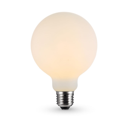 LED лампа VIDEX Filament VL-DG80MO 7W E27 3000K Porcelain dimmable, Videx, 27622