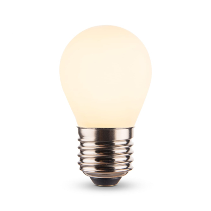 LED лампа VIDEX Filament VL-DG45MO 4W E27 3000K Porcelain dimmable, Videx, 27624
