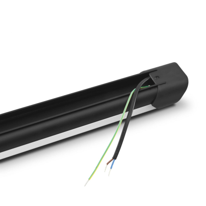 LED світильник лінійний VIDEX 72W 1.2М 5000K 220V чорний, Videx, 27637