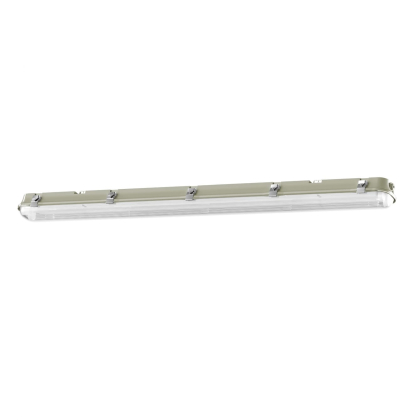 LED світильник IP65 лінійний під лампу 2хТ8 VIDEX 1,2М 220V, Videx, 27666