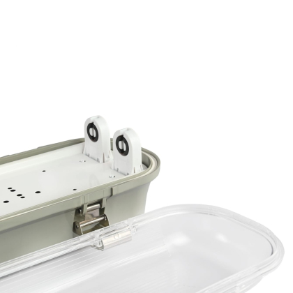 LED світильник IP65 лінійний під лампу 2хТ8 VIDEX 1,2М 220V, Videx, 27666