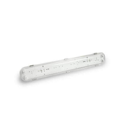 LED світильник IP65 лінійний під лампу 2хТ8 VIDEX 0,6М 220V, Videx, 27667