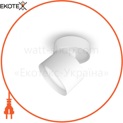 Світильник VIDEX під лампу GX53 поворотний Білий VL-SPF18B-W