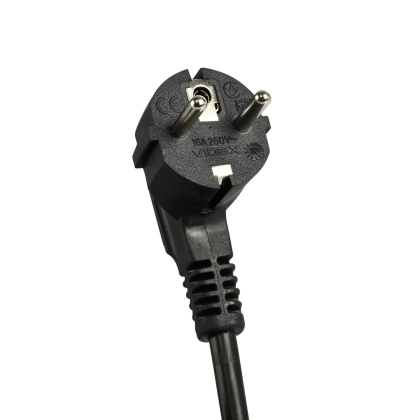 Мережевий подовжувач VIDEX ONCORD з/з 3п 3м (3x1.5мм) 2.4А 2USB+USB-C з кнопкою Black, Videx, 27694