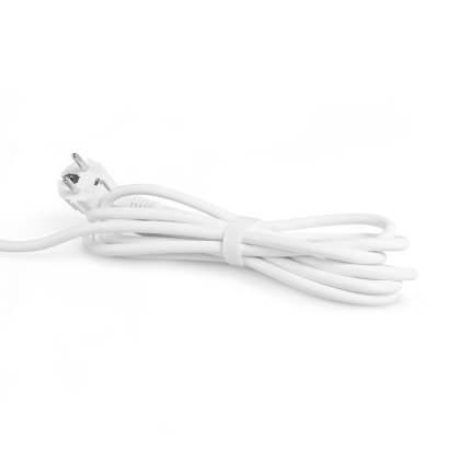 Мережевий подовжувач VIDEX ONCORD з/з 4п 3м (3x1.5мм) 3.4А USB(QC3.0) +USB-C(PD20W) з кнопкою White, Videx, 27695