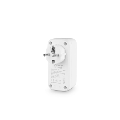 Мережевий адаптер VIDEX ONCORD з/з 1п 2.4A 2USB+USB-C White, Videx, 27697