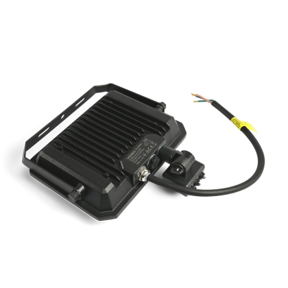 LED прожектор VIDEX F3 50W 5000K з датчиком руху 220V Black (VLE-F3-0505B-S), Videx, 27718