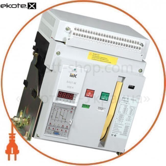 Викл. авт. ВА07-М комб. расц. стац. 3Р 1600А Icu=80кА IEK, IEK, SAB-2000-KRS-3P-1600A-80