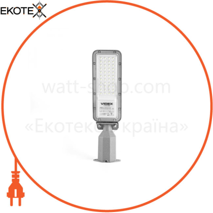 LED ліхтар вуличний VIDEX IP65 SLE17 30W 3300Lm 5000K 220V