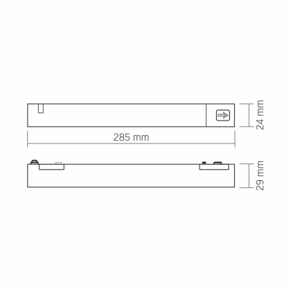 Блок живлення для магнітних трекових систем VIDEX 100W VL-TRMS-P100B Зовнішній, Videx, 28017