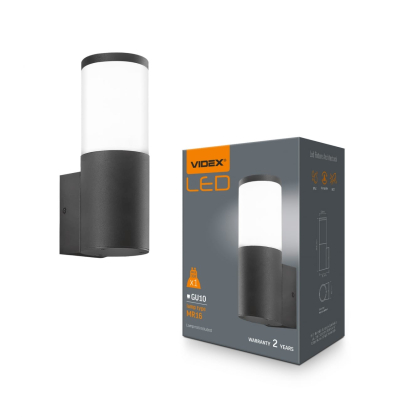 LED Світильник архітектурний AR091B IP54 VIDEX GU10, Videx, 28153