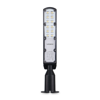 LED ліхтар вуличний VIDEX IP65 SLE18 30W 3000Lm 5000K 220V, Videx, 28156