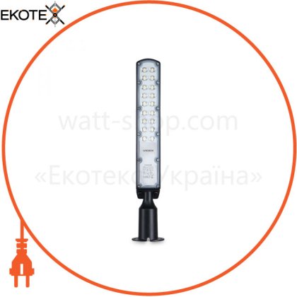 LED ліхтар вуличний VIDEX IP65 SLE18 50W 5000Lm 5000K 220V