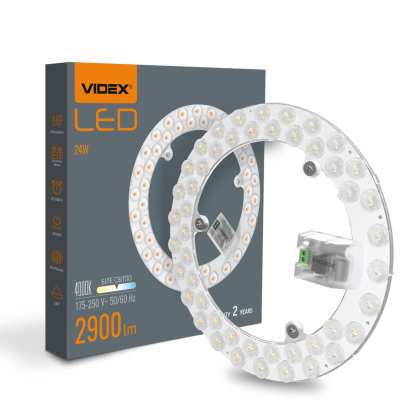 LED модуль для світильників 24W 4000K VIDEX VL-MLC-244, Videx, 28187