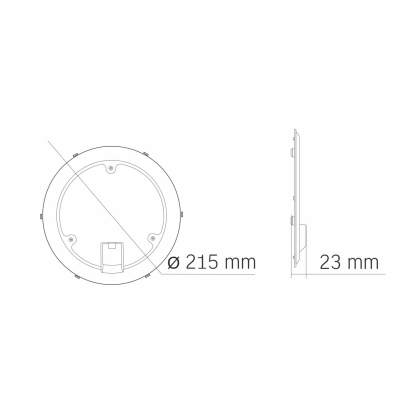 LED модуль для світильників 24W 4000K VIDEX VL-MLC-244, Videx, 28187