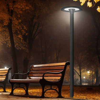 LED світильник парковий VIDEX SLP01 IP65 120W 16800Lm 3000/5000/6500K 220V, Videx, 28192