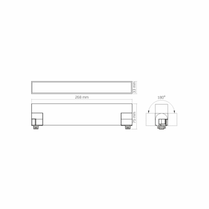 LED світильник трековий VIDEX TR05 15W 4100K 220V чорний, Videx, 28195