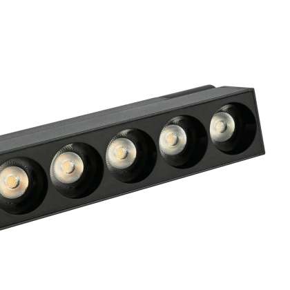 LED світильник трековий VIDEX TR06 30W 4100K 220V чорний, Videx, 28198
