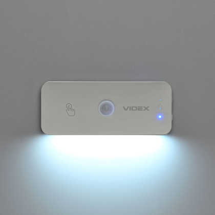 LED Світильник акумуляторний з датчиком руху VIDEX VL-NL053W-S, Videx, 28222