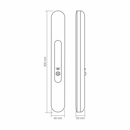 LED Світильник акумуляторний з датчиком руху VIDEX VL-NL013W-SR, Videx, 28223