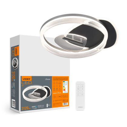 LED світильник функціональний VIDEX DECORA 52W VL-CLD-993-BSL, Videx, 28279