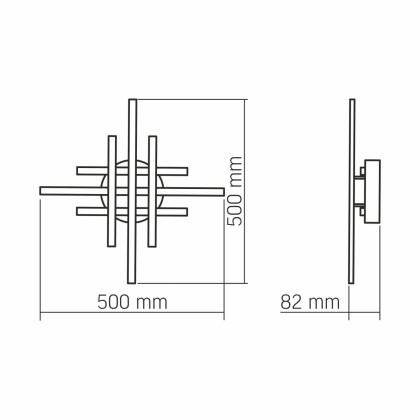 LED світильник функціональний VIDEX DECORA 40W VL-CLD-988-SL, Videx, 28283