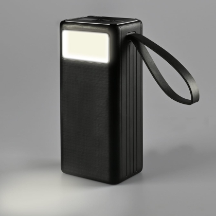 Повербанк 40000mAh TITANUM SP04P PD65W Black, Titanum, 28287