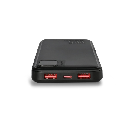 Повербанк 10000mAh TITANUM WQ55 22.5W Black, Titanum, 28288