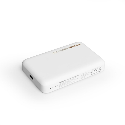 Повербанк з бездротовою зарядкою 10000mAh VIDEX VPB-331 PD20W White, Videx, 28294