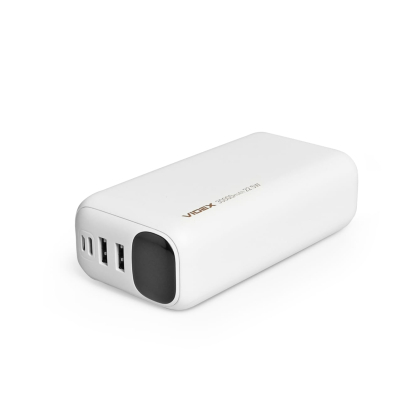 Повербанк 30000mAh VIDEX VPB-297 22.5W White, Videx, 28298