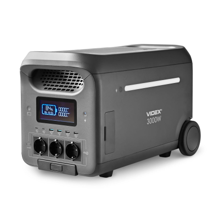 Портативна зарядна станція VIDEX OASIS 3000W 2560Wh (VPS-SG1-3KW), Videx, 28326