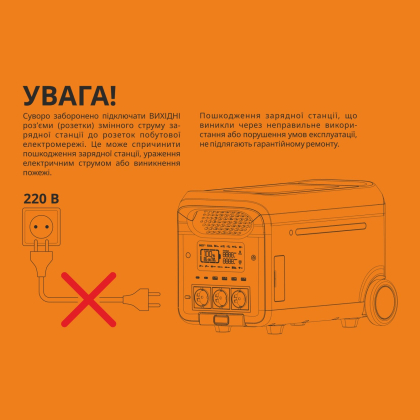 Портативна зарядна станція VIDEX OASIS 3000W 2560Wh (VPS-SG1-3KW), Videx, 28326